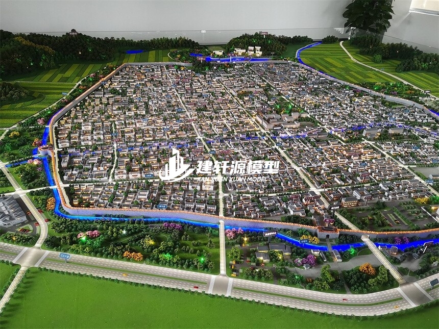元阳城市规划模型