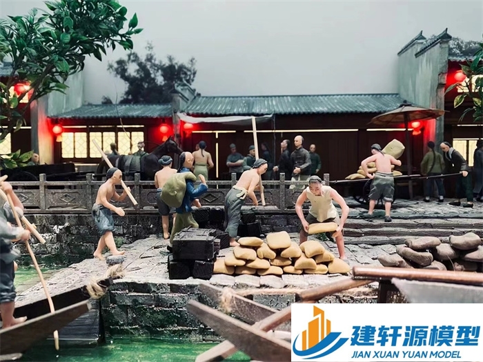 元阳博物馆江南水乡模型